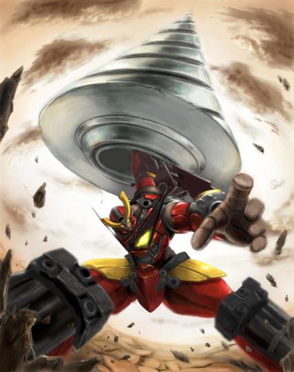 Gurren Lagann Art