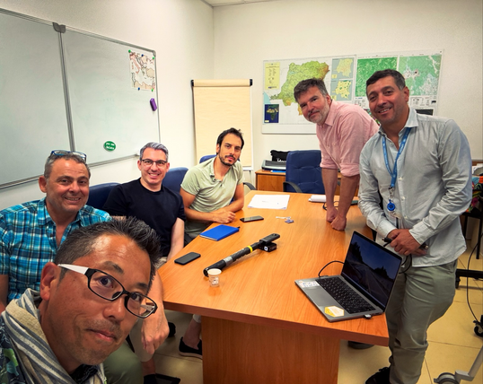 Meeting with UN GSC geospatial members