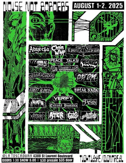 Noise Not Borders: Saturday Night