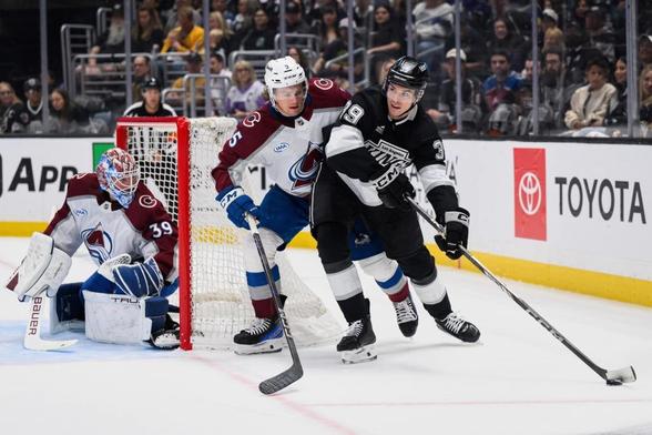 Avalanche falls to Kings in penultimate regular-season game
