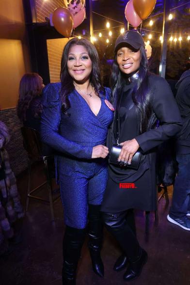 Trina Braxton and Marlo Hampton