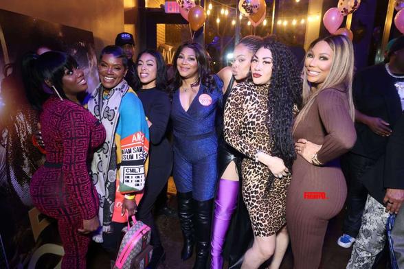 Picture of Trina Braxton with party guest