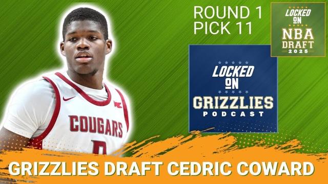 BREAKING: Memphis Grizzlies Select Cedric Coward 11th Overall | LONG SHOT to NBA?!