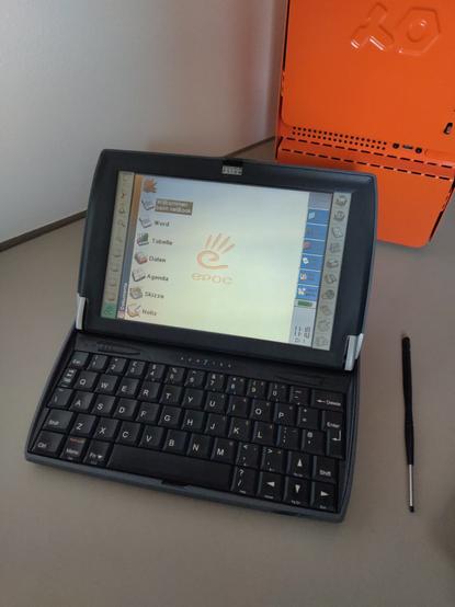 Epoc running on the netbook