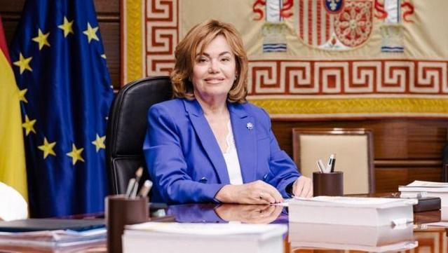 La vicepresidenta del Constitucional i ponent de la sentència sobre la llei d'amnistia, Inmaculada Montalbán (Europa Press/Carlos Luján)
