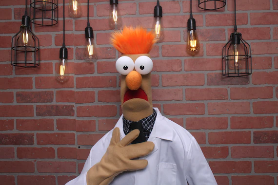 Picture of a shocked character from the muppet show