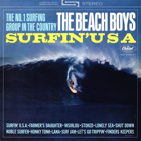 Beach Boys - Surfin' USA LP cover