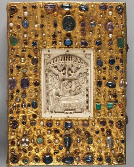 Prachteinband des Evangeliars Ottos III. (BSB Clm 4453)