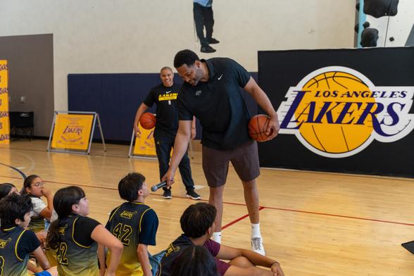 Lakers and Libby Celebrate Juneteenth with Basketball Clinic and Book Giveaway