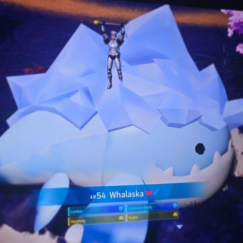 釣りをして、ワッパーを捕まえました
