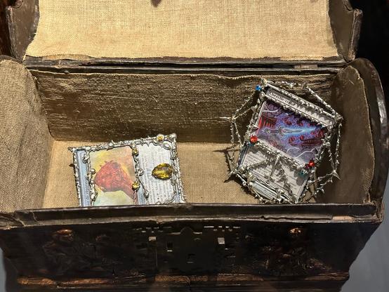Two more magic cards in another ancient coffee