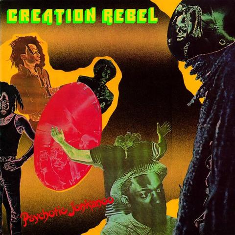 cover of the album "Psychotic Jonkanoo" by Creation Rebel