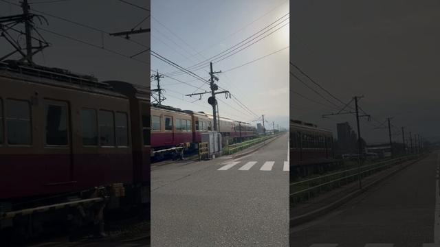 485なんの電車がくるのかな？#上市町 #撮り鉄  #富山地方鉄道 #電車 #てっちゃん