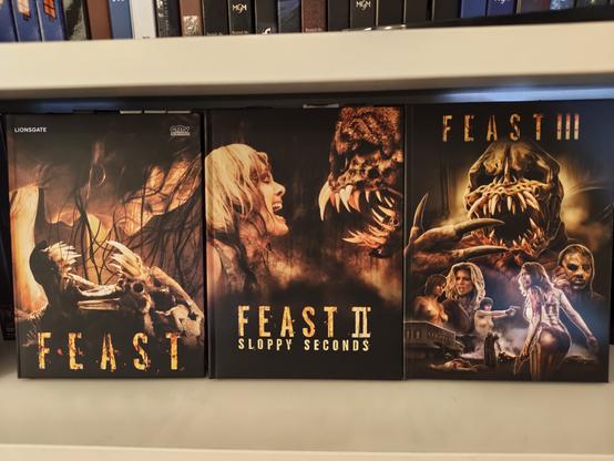 Feast Trilogie in 3 Mediabooks