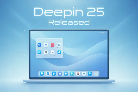 🚀 Deepin 25 is officially out!
New DDE 7.0 UI ✅
Built-in AI Assistant ✅
Immutable "Solid" system ✅
Linyaps universal apps ✅
Download and check what's new: https://www.opensourcefeed.org/deepin-25-released/
#Linux #Deepin #OpenSource #Deepin25 #FOSS #LinuxDesktop #AI #Wayland