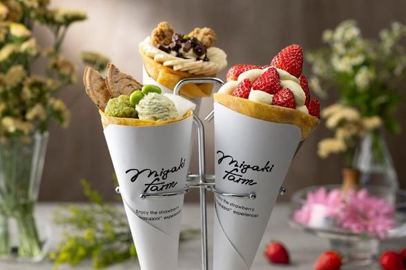 ＜MIGAKI FARM＞季節を味わう、花束のようなクレープを——「MIGAKI FARM SHOP&CAFE 閖上店」2025年7月1日、名取市・かわまちてらす閖上にグランドオープン！