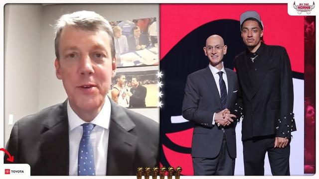 Noa Essengue DRAFTED by Chicago Bulls with 12th Pick in NBA Draft | By The Horns