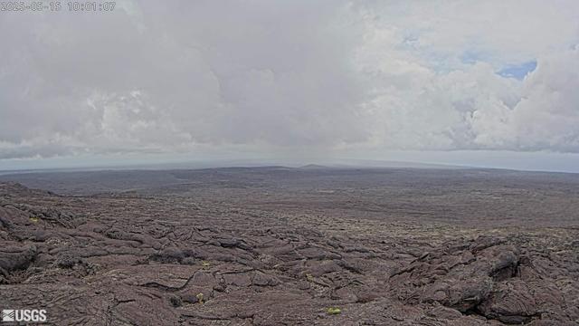 Pu'u'o'o southeast view, Hawaii Volcanoes National Park
