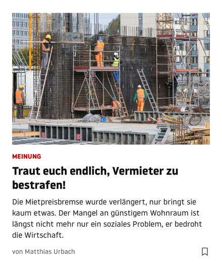 Das Bild zeigt eine Baustelle mit mehreren Bauarbeitern, die an einem massiven Stahlgerüst arbeiten – Symbol für Wohnungsbau, der stockt oder an Profitinteressen scheitert. Im Hintergrund moderne Wohnhäuser, die kaum bezahlbar sind. Eine visuelle Metapher für die Diskrepanz zwischen dringend benötigtem Wohnraum und kapitalgetriebener Baupolitik.

Image description (English):
The image shows a construction site with multiple workers assembling a massive steel framework – a symbol of housing efforts stalled or shaped by profit interests. In the background: modern residential buildings, unaffordable for many. A visual metaphor for the gap between necessary housing and capitalism-driven real estate policies.🖖