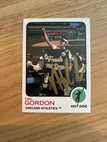 My most coveted OAKLAND A’s trading card