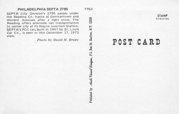 Back of postcard.