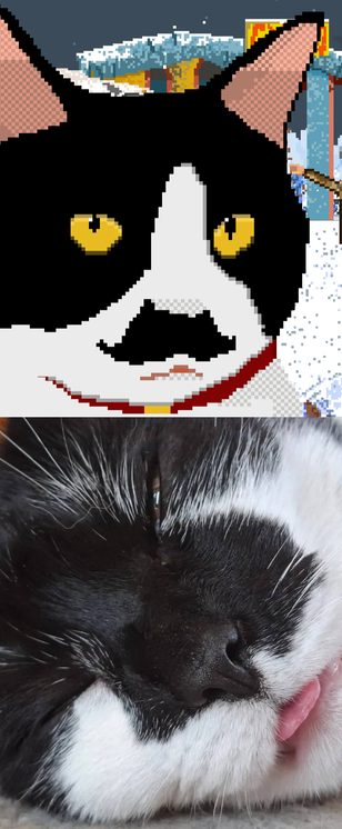 Cat from D3AD HAND and Catman the cat