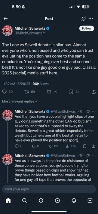 Mitchell Schwartz on Lane/Sewell debate