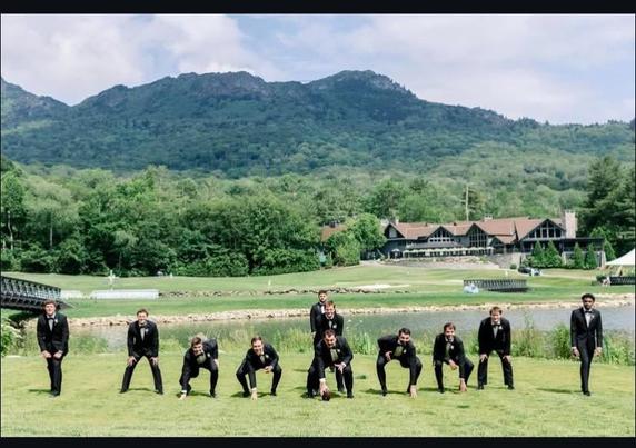 Drake Maye & His Groomsmen