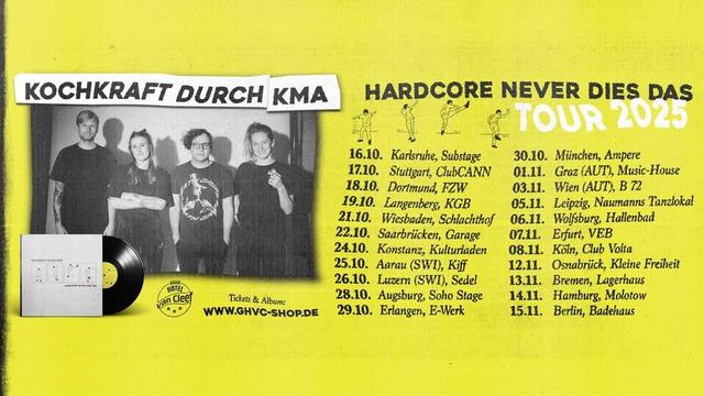 Live Konzert: Kochkraft durch KMA