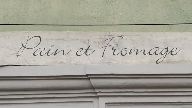 Hausanschrift: "Pain et Fromage"