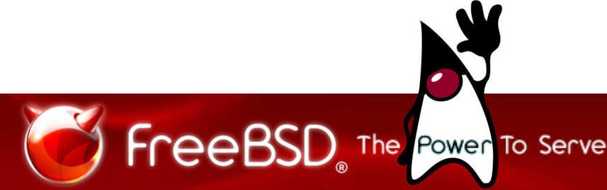The FreeBSD logo and the Java Duke waving