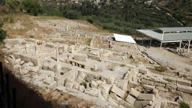 The archaeological site of Ancient Eleutherna on Crete. Credit: Ministry of Culture