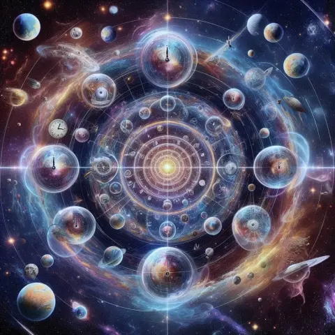 generata AI spazio tempo, dimensioni temporali multiple universo