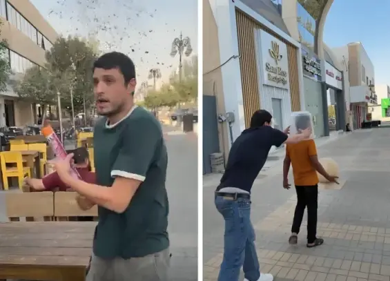 صانع محتوى على “تيك توك” يثير الغضب بمقالب مستفزة في شوارع الرياض . صحيفة المرصد