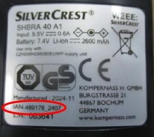 Nettoyeur de sols - Silvercrest - IAN 489178_2407