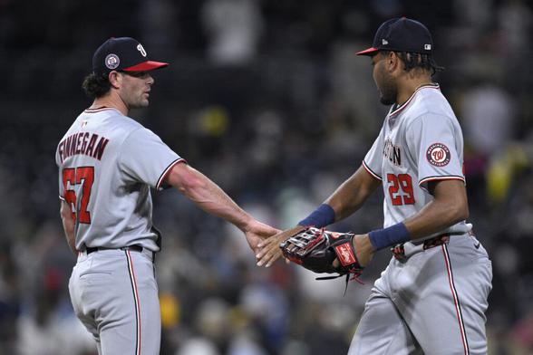 Washington Nationals pitcher Kyle Finnegan