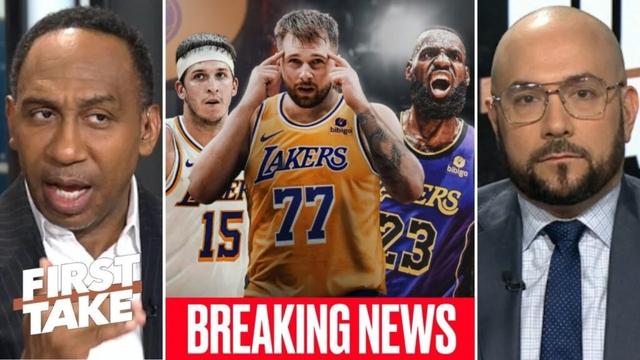 FIRST TAKE | Stephen A. detailed Los Angeles Lakers' BLOCKBUSTER trade to be contenders next season