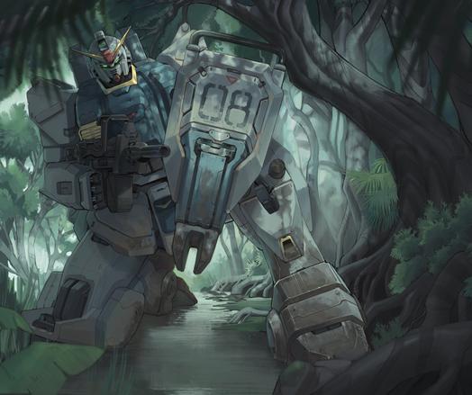 Mobile Suit Gundam: The 08th MS Team (1996) - Ground Gundam Art