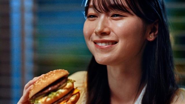 守屋麗奈（櫻坂46）ビッグマック 新CMに登場