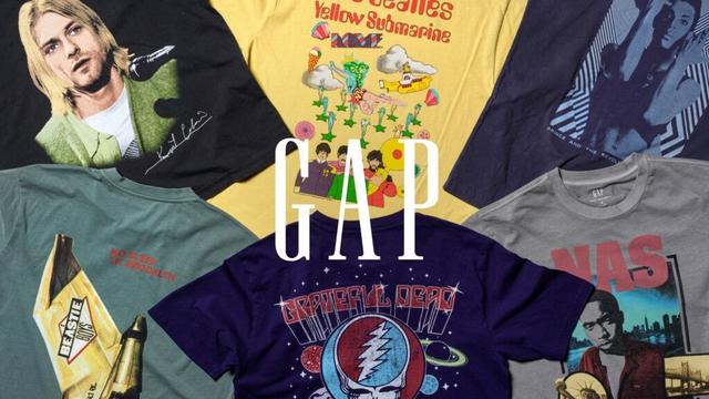 Gap、世界的なレジェンドアーティストとの「Vintage Music Tees」を7月1日に発売 | ギャップジャパン株式会社のプレスリリース