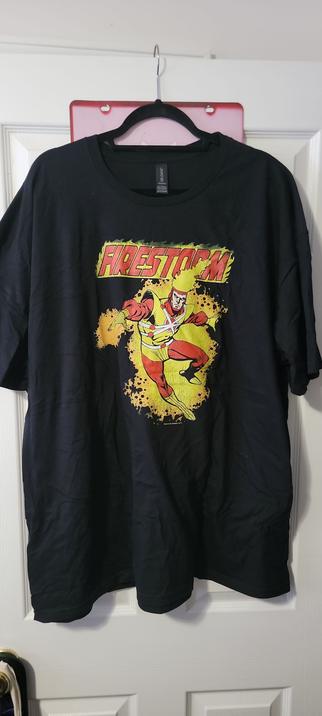 Firestorm t-shirt.