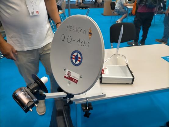 une parabole pour faire du Meshcom sur qo100