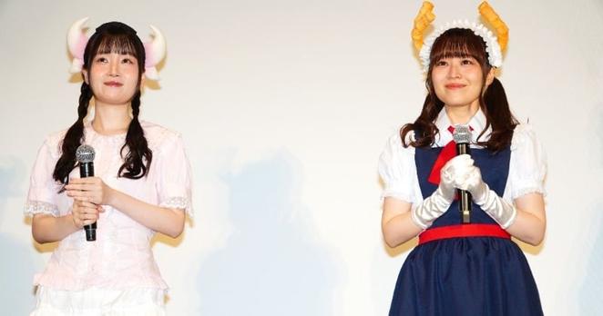 長縄まりあ＆桑原由気、4年ぶりキャラ衣装で登壇 監督の制作裏話に驚き - ORICON
