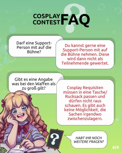 Bild zum Cosplay Contest beim 11. Geburtstag von J-Store in Hamburg am 28. Juni.