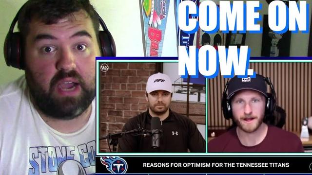 Tennessee Titans fan is annoyed watching PFF give their reasons for optimism for each AFC South team
