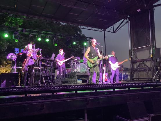 Photo of Todd Rundgren performing at Cooper River Park in Pennsauken, New Jersey, on June 26, 2025.