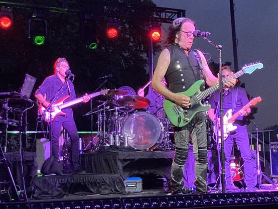 Photo of Todd Rundgren performing at Cooper River Park in Pennsauken, New Jersey, on June 26, 2025.
