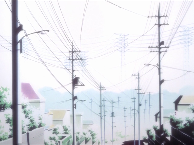 Frame from the series Serial Experiments Lain