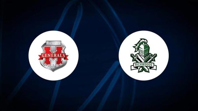 Richwoods vs MacArthur livestream Illinois high school boys basketball