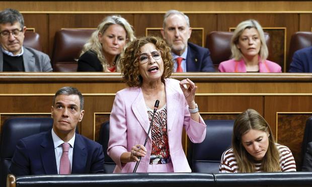 María Jesús Montero, en el Congreso (EFE)